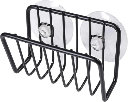 Stainless Steel Sponge Holder For Kitchen Sink With Suction Cups 3