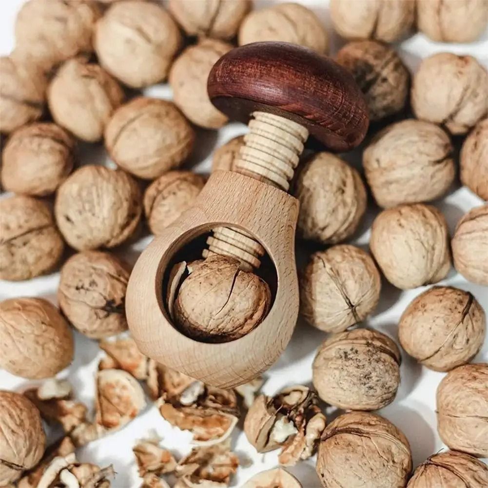 Walnut Cracker Adjustable Mushroom Shape Nutcracker 2