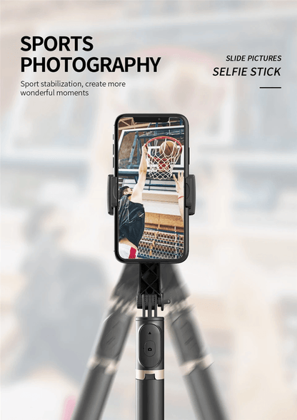 Foldable Gimbal Selfie Stick Tripod 3