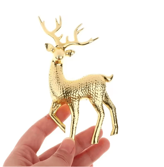 Golden Deer Tabletop Decor