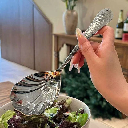 Stainless Steel Long Handle Spoon for Stirring and Serving