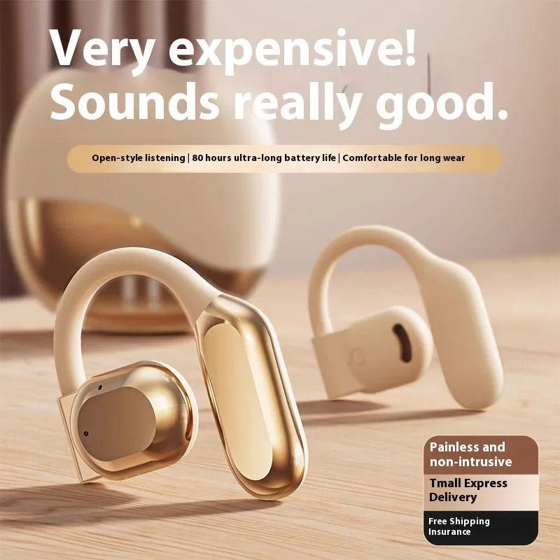 Open Ear Wireless Earphones With Air Conduction And Waterproof Design 2