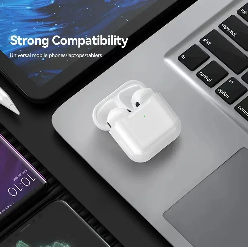 TWS Wireless Bluetooth Earphones With Touch Control And Charging Case 4