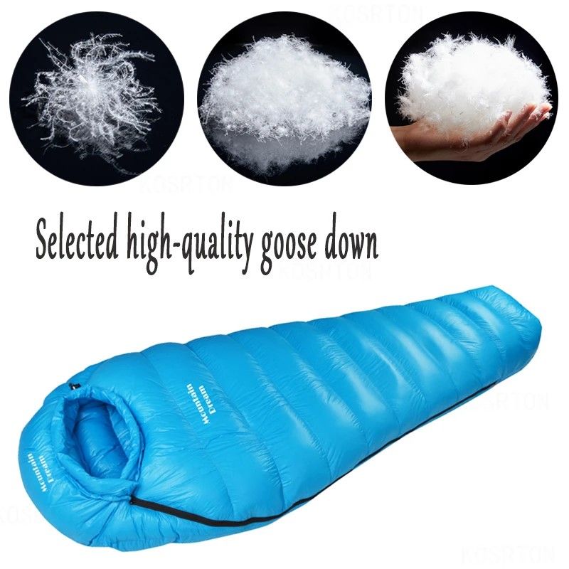 Arctic Peak DownFilled Mummy Sleeping Bag  Adult Winter Camp Comfort 3