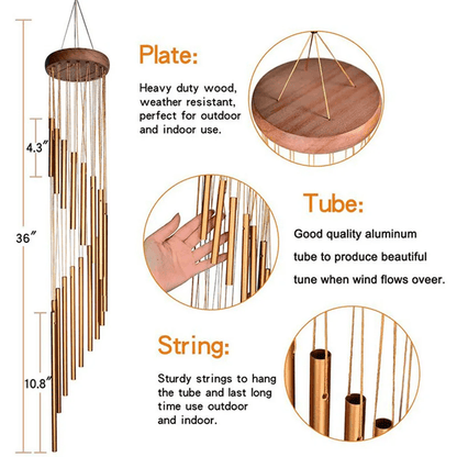 Aluminum Harmony Wind Chimes 2