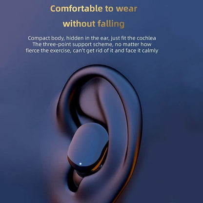 Wireless Bluetooth Earphones With LED Display And Noise Cancelling Mic 5