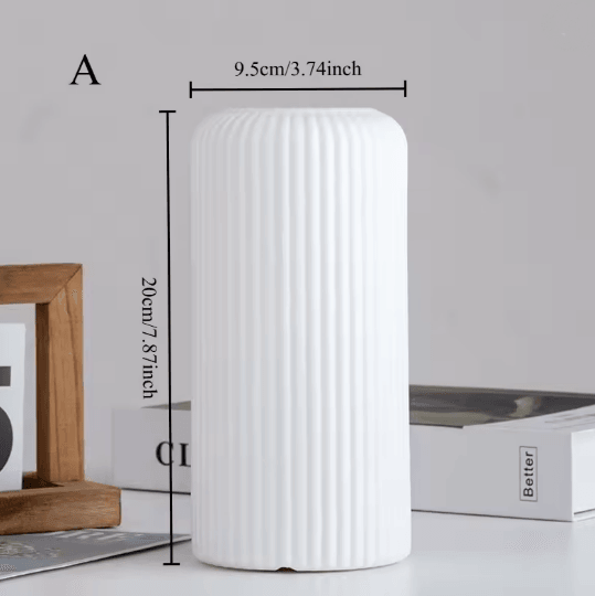 Modern Donut Circle Flower Vase 5