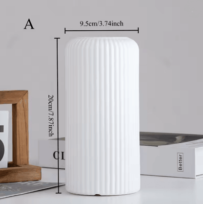 Modern Donut Circle Flower Vase 5