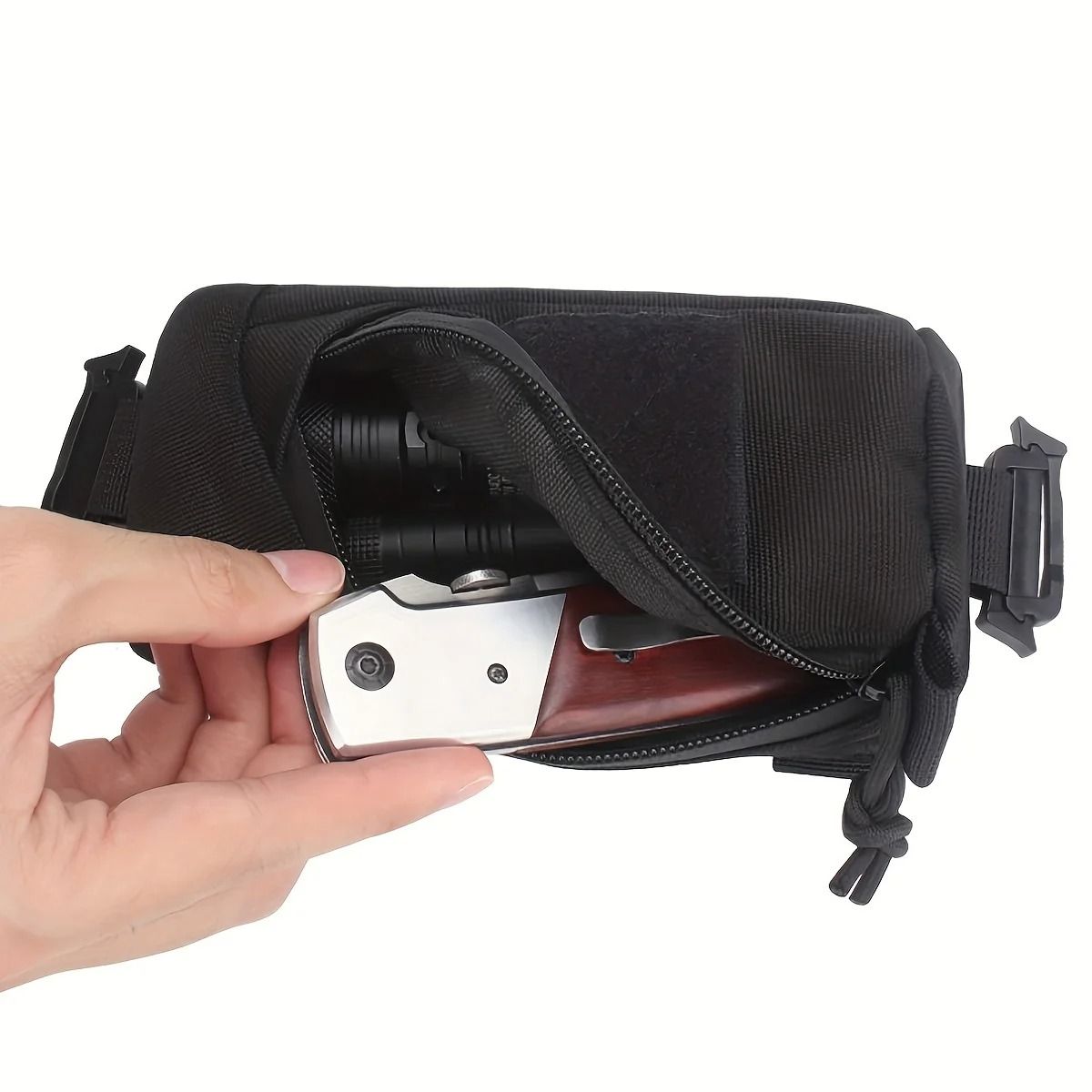 Tactical Outdoor Phone Pouch With Belt Attachment 1