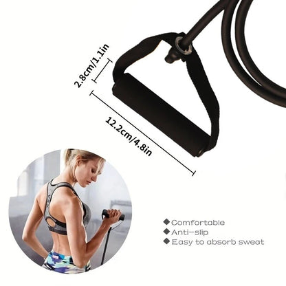 Resistance Bands With Handles, Strength Training Equipment At Home, Workout Bands With Handles For Men Women