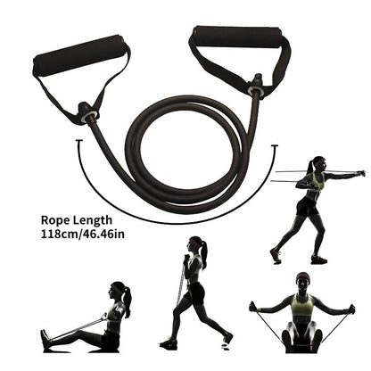 Resistance Bands With Handles, Strength Training Equipment At Home, Workout Bands With Handles For Men Women