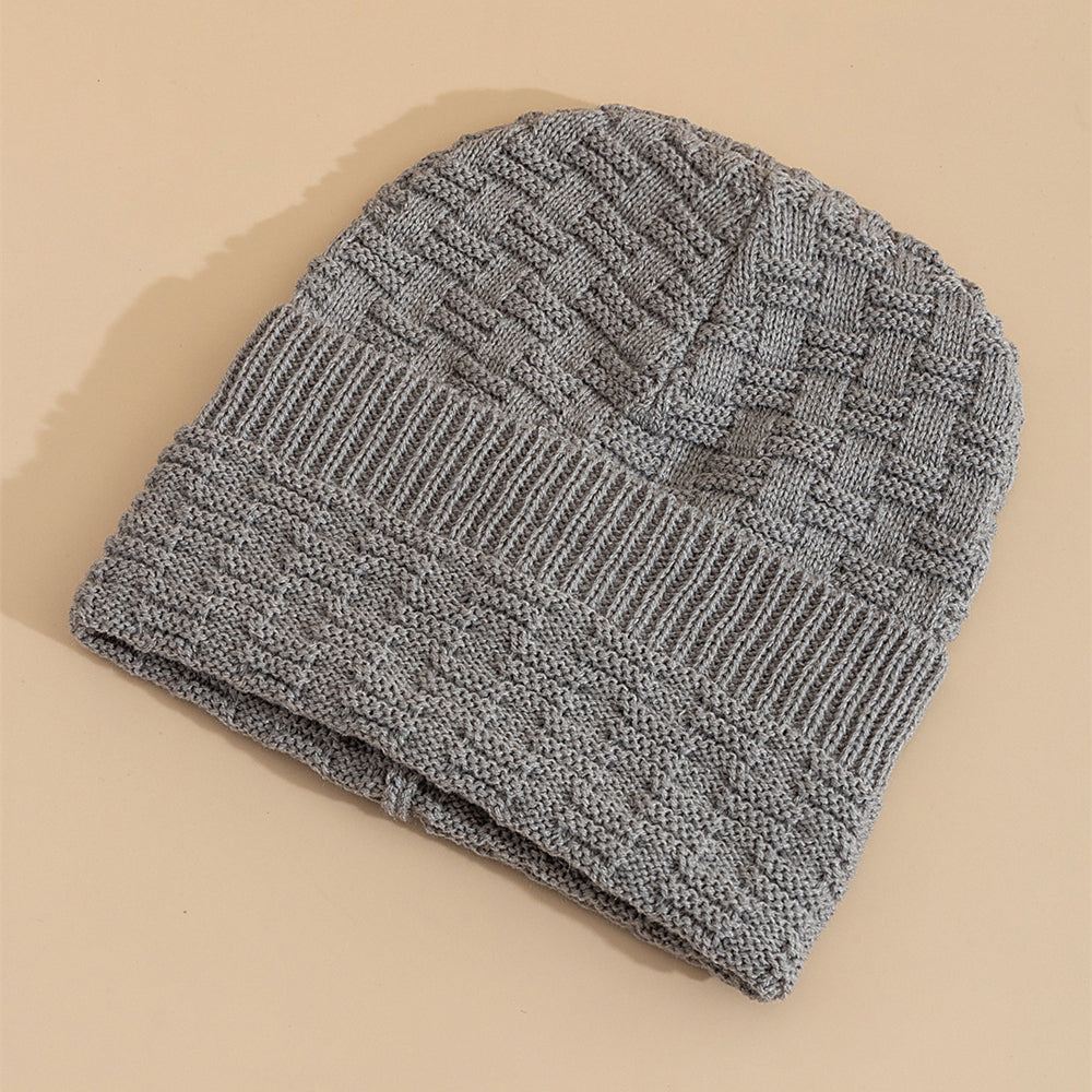 Casual Beanies For Men and Women, Unisex Slouchy Winter Hat Long, Size Knitted Hat, Solid Bonnet Cap