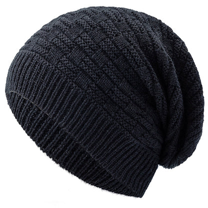 Casual Beanies For Men and Women, Unisex Slouchy Winter Hat Long, Size Knitted Hat, Solid Bonnet Cap