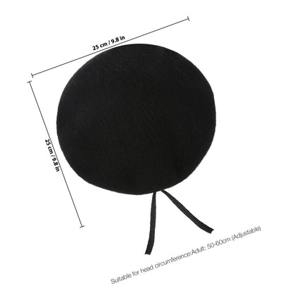 Spring Autumn Army Green Driving Peaked Cap, Men Women Warm Fashion Lightweight, Unisex Adjustable Pure Wool Beret Hat