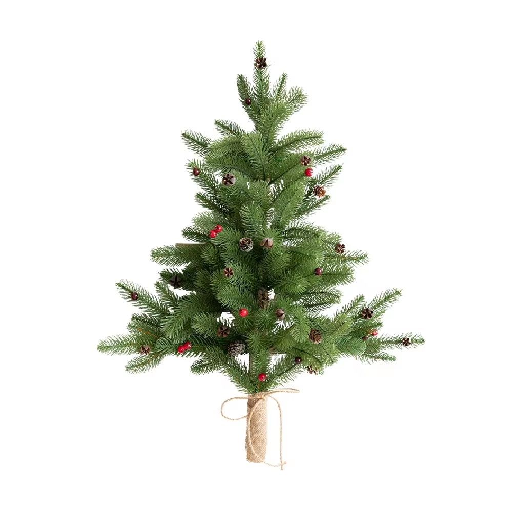 Creative DIY Wall Christmas Tree LED Light String Decor Small Door Hanging Christmas Decoration Hom 6