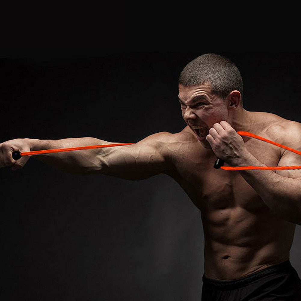 Boxing Resistance Band with Handles, Boxing Speed Training Pull Rope Figure, Belt for Home Gym Workout