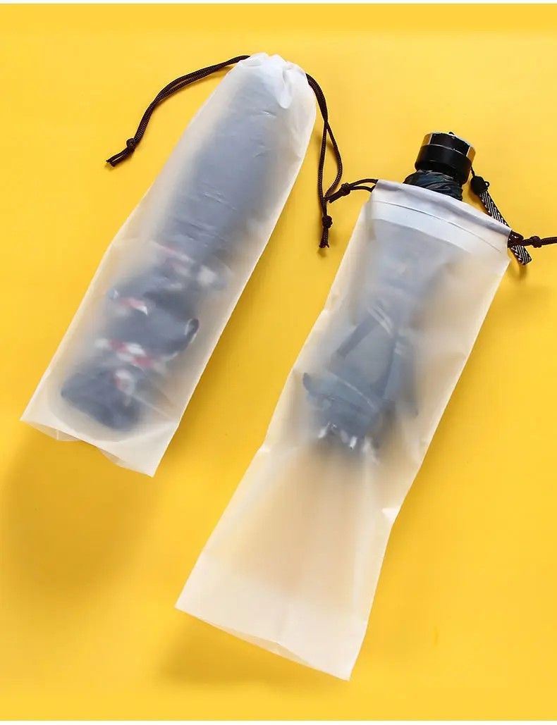 RainGuard Collapsible Waterproof Umbrella Carrier  Reusable Travel Pouch 2