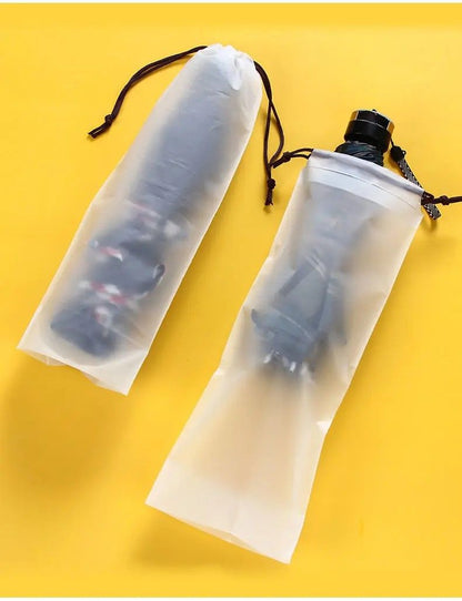 RainGuard Collapsible Waterproof Umbrella Carrier  Reusable Travel Pouch 2