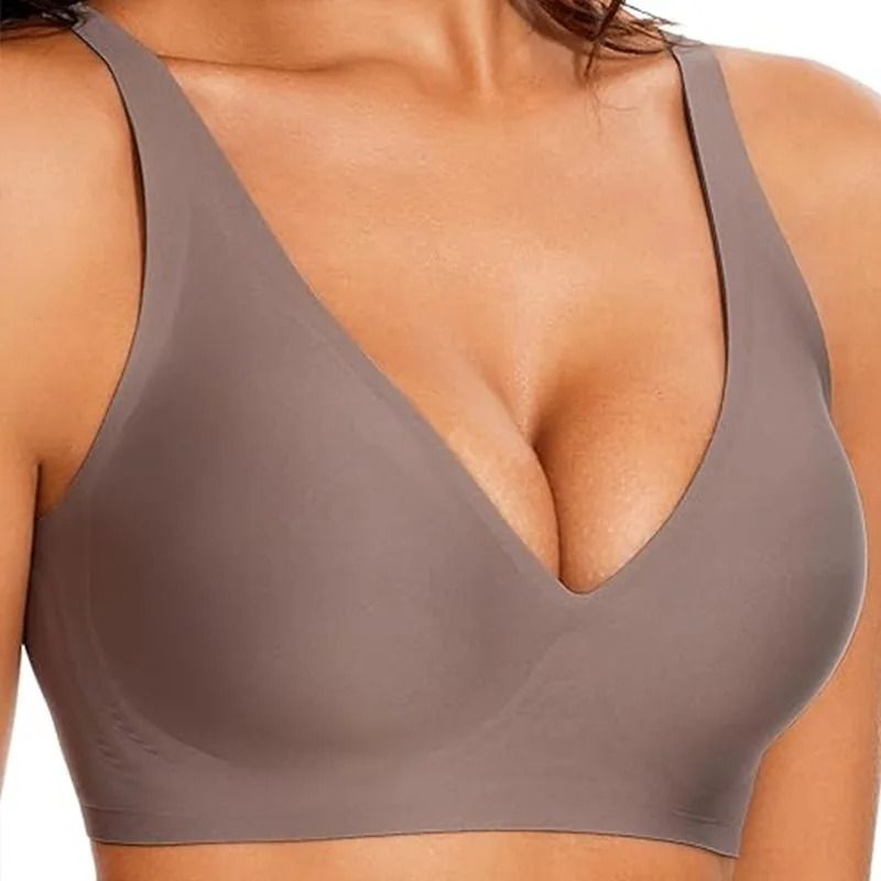 Seamless WireFree FullCup Support Bra For Everyday Comfort 9