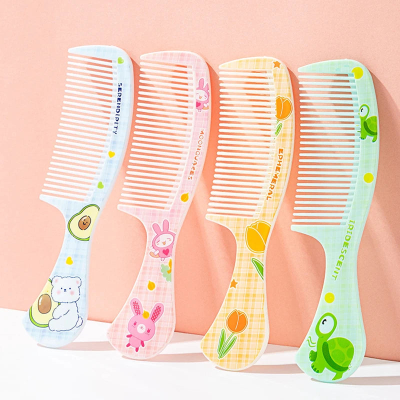 Kids Cute Rabbit Bear Comb New Portable Untangling Hair Brush Children Hairbrush Health Care Tools  1