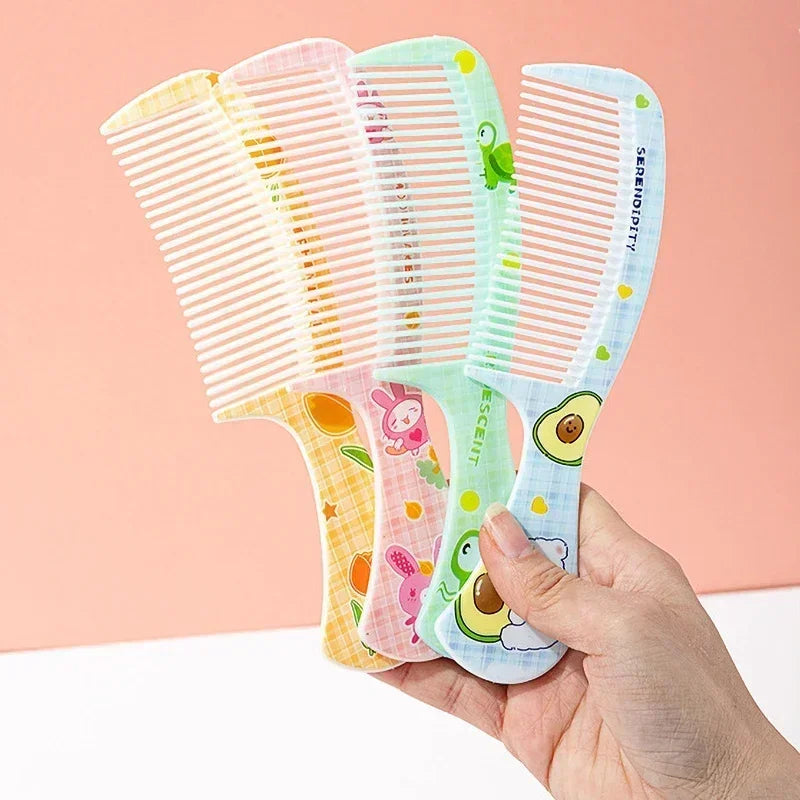 Kids Cute Rabbit Bear Comb New Portable Untangling Hair Brush Children Hairbrush Health Care Tools  2