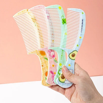 Kids Cute Rabbit Bear Comb New Portable Untangling Hair Brush Children Hairbrush Health Care Tools  2
