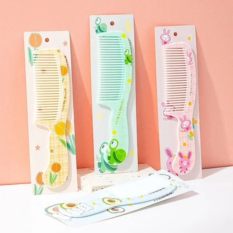 Kids Cute Rabbit Bear Comb New Portable Untangling Hair Brush Children Hairbrush Health Care Tools  3