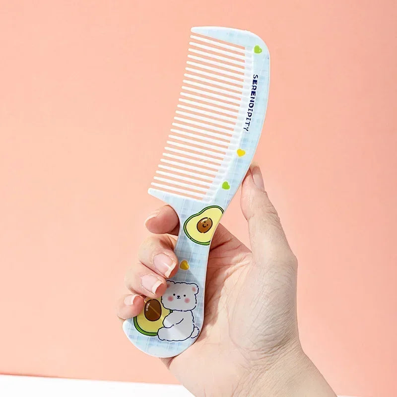 Kids Cute Rabbit Bear Comb New Portable Untangling Hair Brush Children Hairbrush Health Care Tools  6
