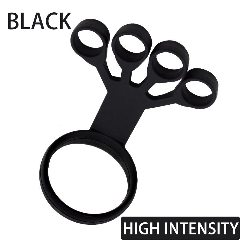 Adjustable Finger Exercise Training Thruster Finger Hand Resistance Band Strength  Recovery 6