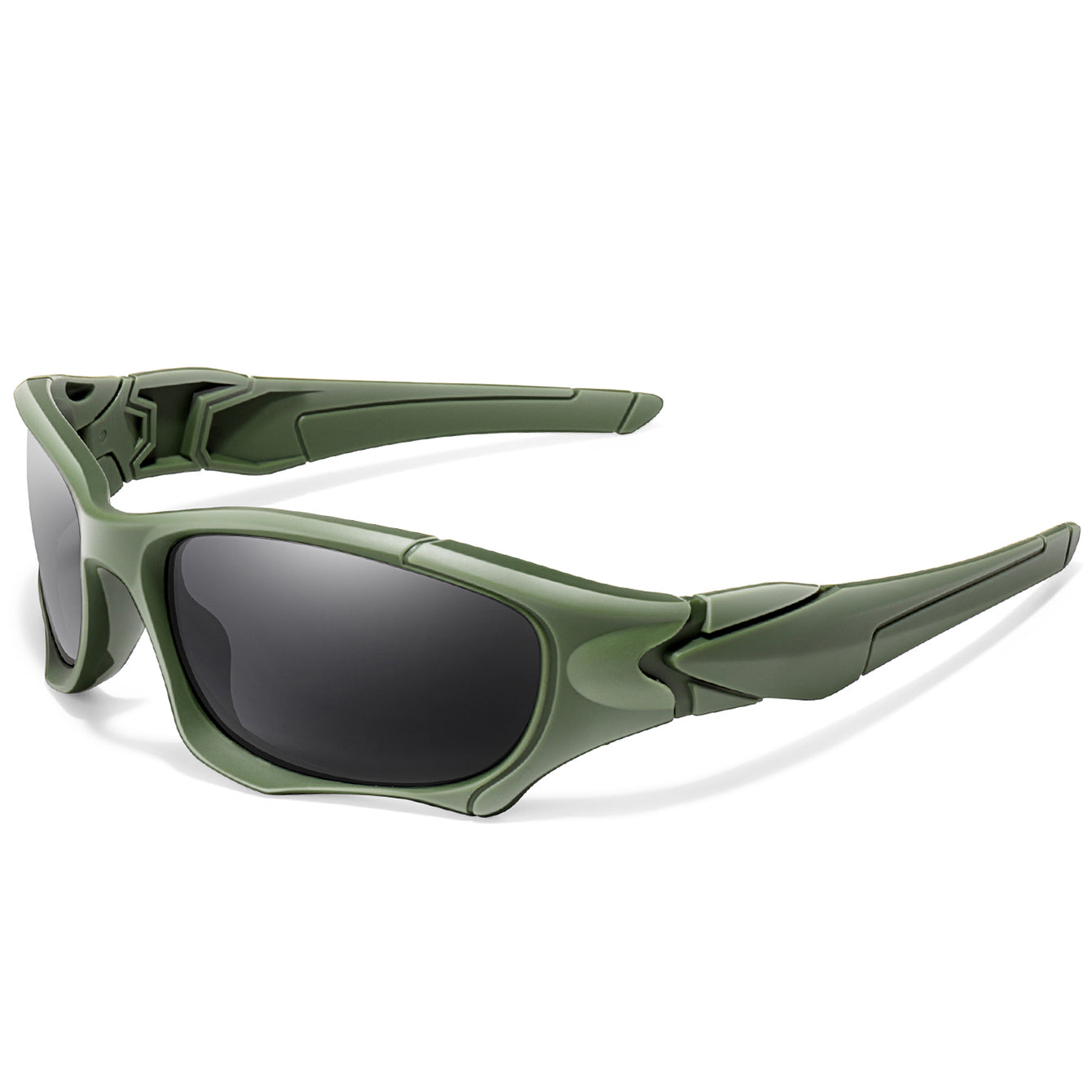 Polarised Sunglasses for Men Women, UV Protection Camouflage Shades, Outdoor Fishing Hiking Cycling Driving Glasses