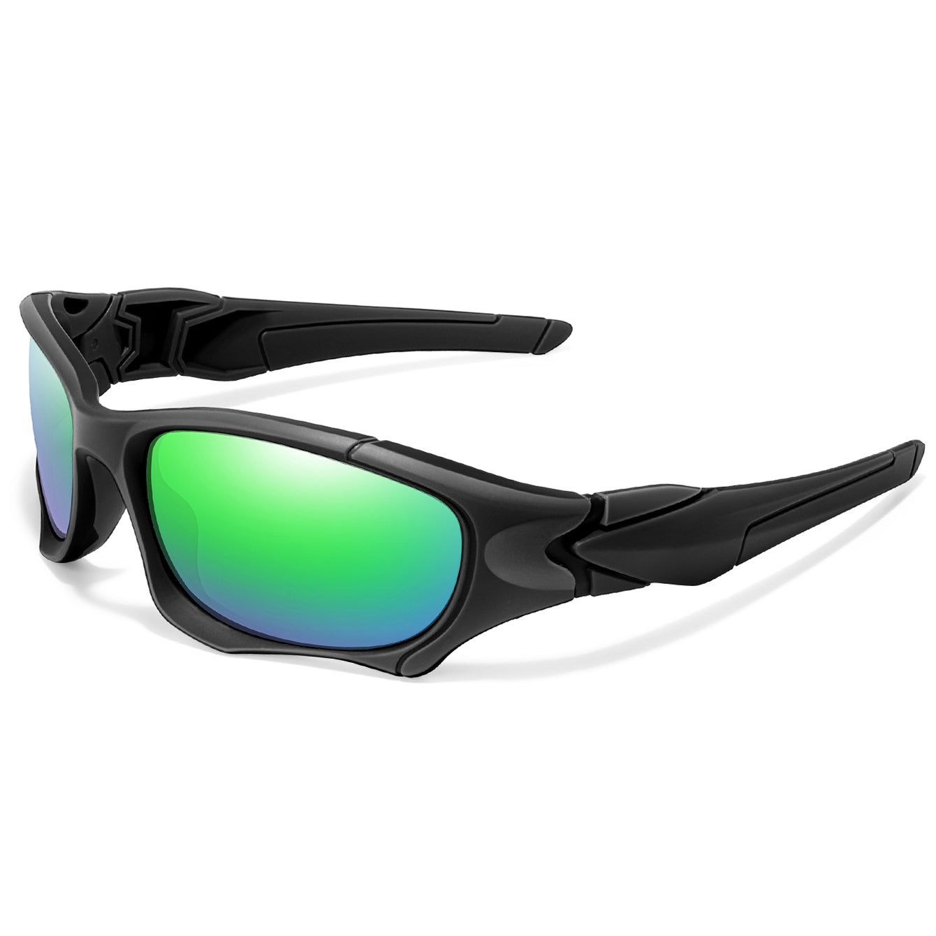 Polarised Sunglasses for Men Women, UV Protection Camouflage Shades, Outdoor Fishing Hiking Cycling Driving Glasses
