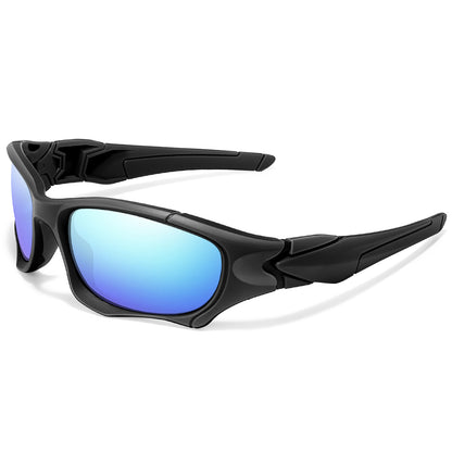 Polarised Sunglasses for Men Women, UV Protection Camouflage Shades, Outdoor Fishing Hiking Cycling Driving Glasses