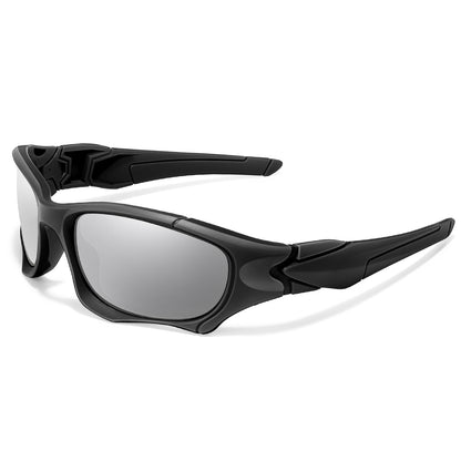 Polarised Sunglasses for Men Women, UV Protection Camouflage Shades, Outdoor Fishing Hiking Cycling Driving Glasses