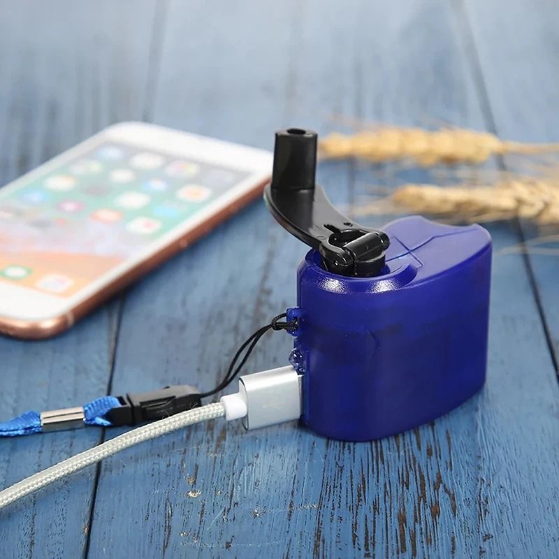 Emergency Outdoor Hand Crank Power Dynamo Charger