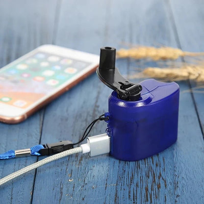 Emergency Outdoor Hand Crank Power Dynamo Charger
