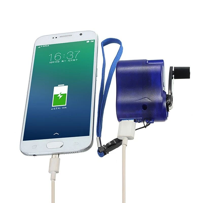 Emergency Outdoor Hand Crank Power Dynamo Charger 1