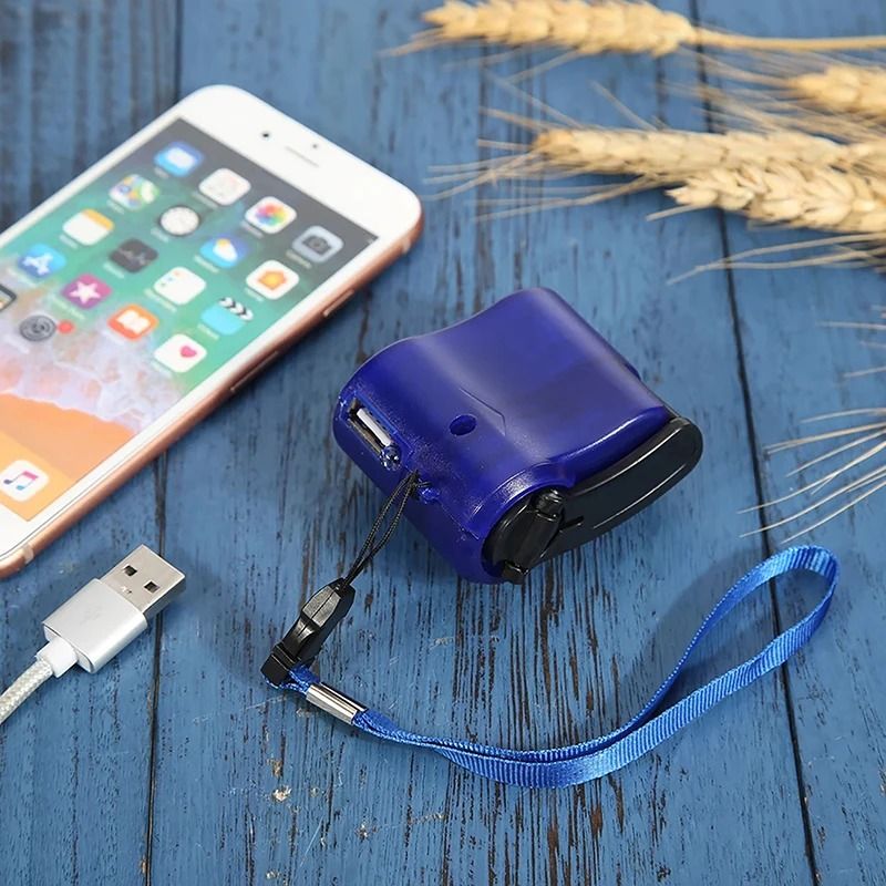 Emergency Outdoor Hand Crank Power Dynamo Charger 4