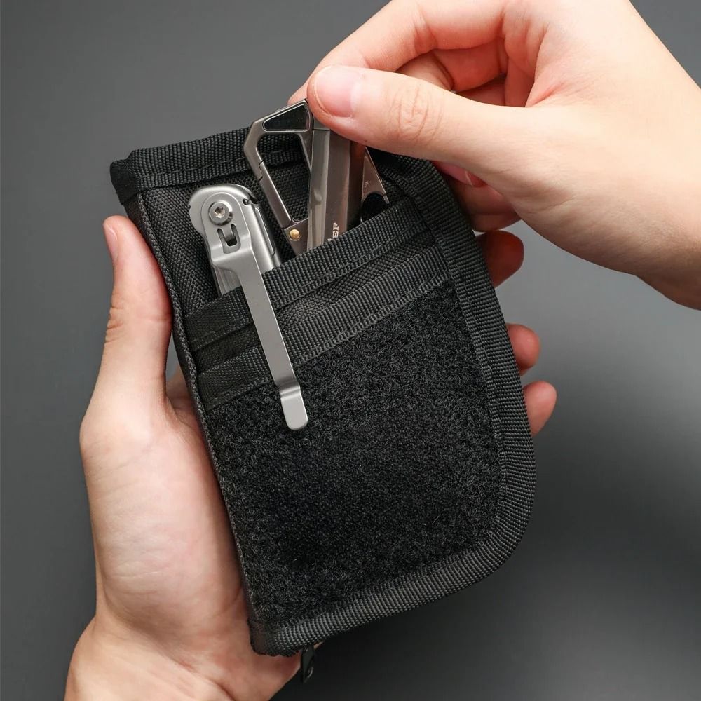 Portable Outdoor EDC Tool Storage Bag  Mini Pocket Organizer For Gear Cards And Everyday Carry 1