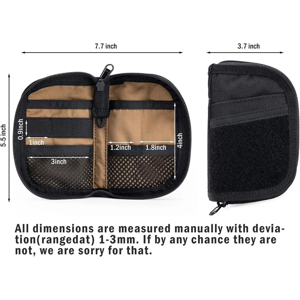 Portable Outdoor EDC Tool Storage Bag  Mini Pocket Organizer For Gear Cards And Everyday Carry 2