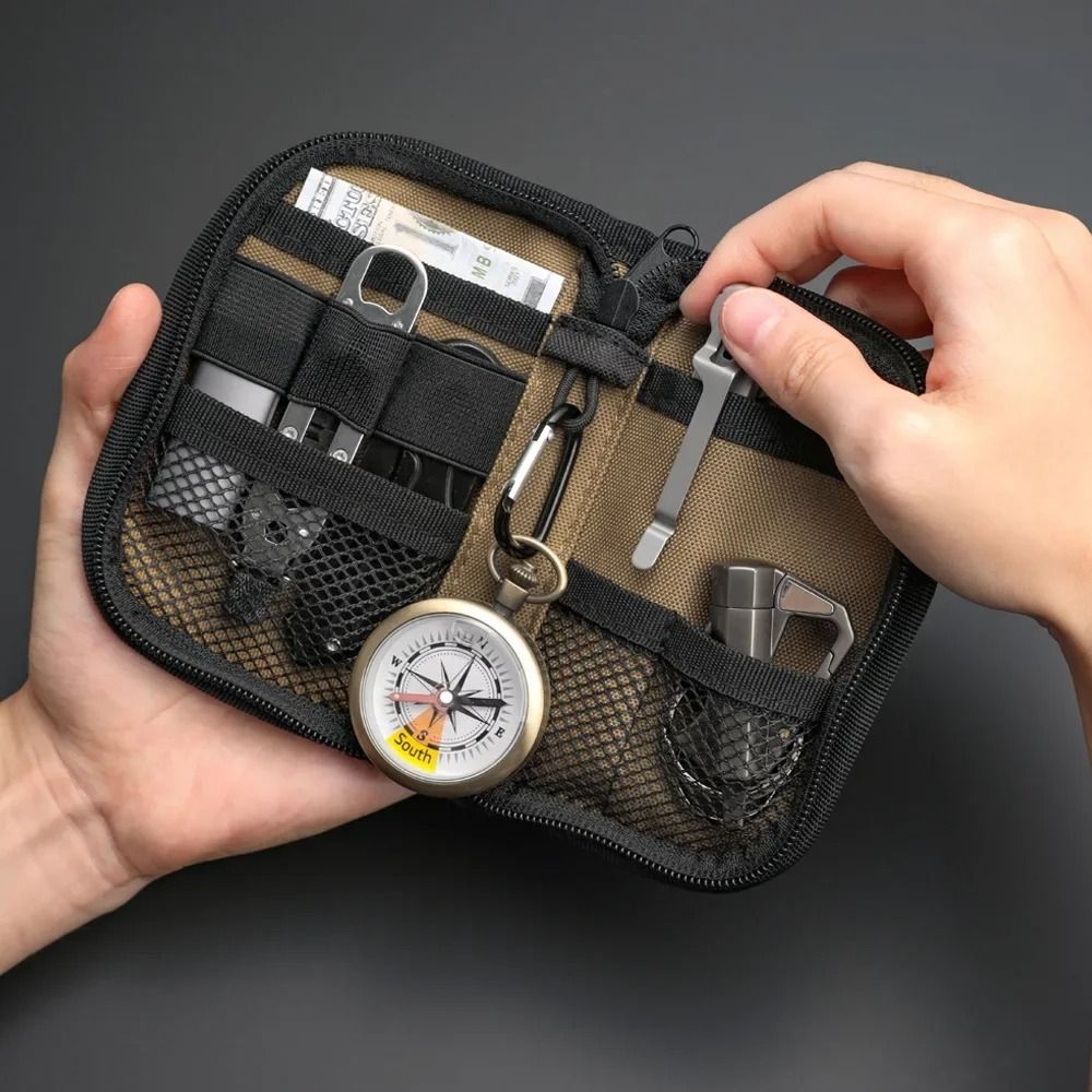 Portable Outdoor EDC Tool Storage Bag  Mini Pocket Organizer For Gear Cards And Everyday Carry 3