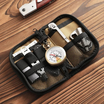 Portable Outdoor EDC Tool Storage Bag  Mini Pocket Organizer For Gear Cards And Everyday Carry 4