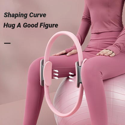 Circle Pilates Women, Yoga Fitness Ring, Elasticity Workout Pelvic Floor Muscle, Girl Exercise Home Resistance