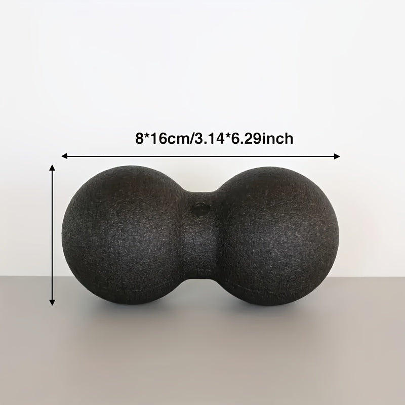 Double Long Rod Tennis Ball Massager Trigger Point Back Spine Tool Fitness Massage Ball For Muscle  1