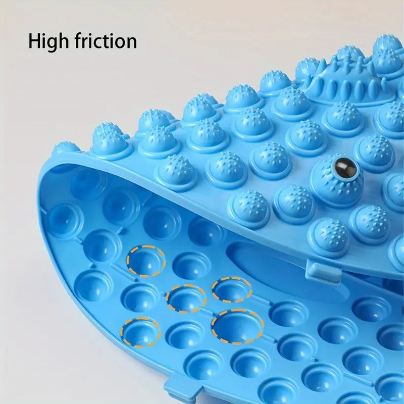 Finger Pressure Plates, Slow Running Foot Mat, Foot Massage Pad for Relaxation, Silicone Toe Cushion