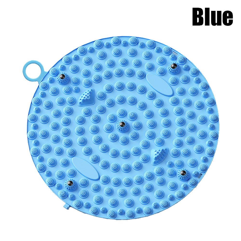 Finger Pressure Plates, Slow Running Foot Mat, Foot Massage Pad for Relaxation, Silicone Toe Cushion