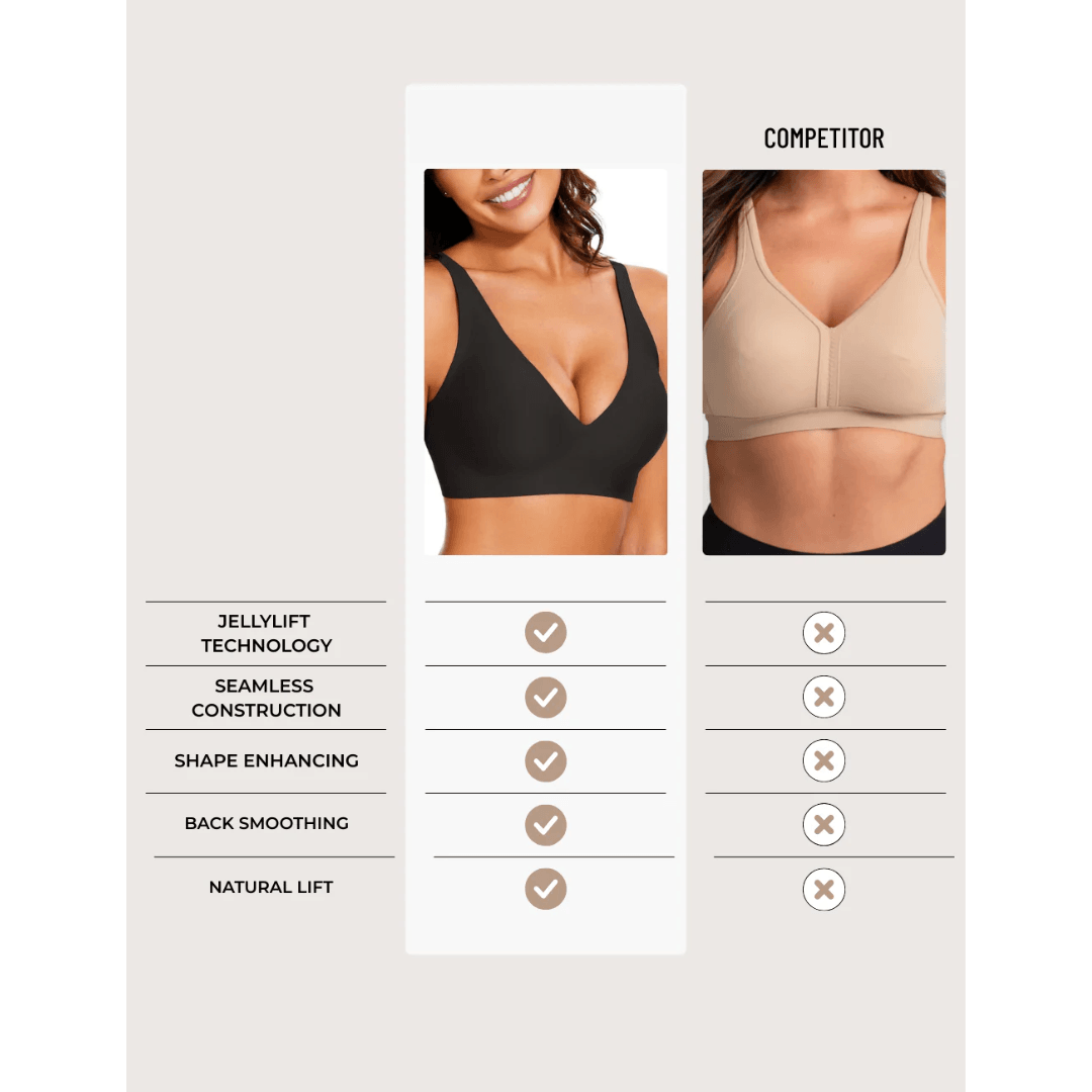 Seamless Push Up Jelly Bra 3