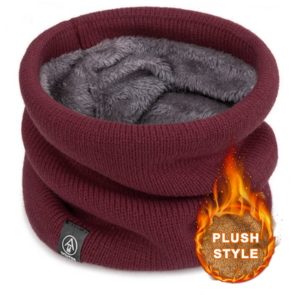 Fashion Soft Knitted Neck Warmer Sport Scarf Winter Running Face Cover Women Men Thick Cold Proof C 4