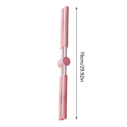 Fitness standing posture training buckle body shape stick, Yoga posture correction stick, Telescopic Pilates posture cor