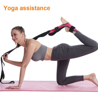 Foot Stretching Trainer Band, Fascia Stretcher Yoga Strap Belt, Leg and Foot Exerciser Accessories
