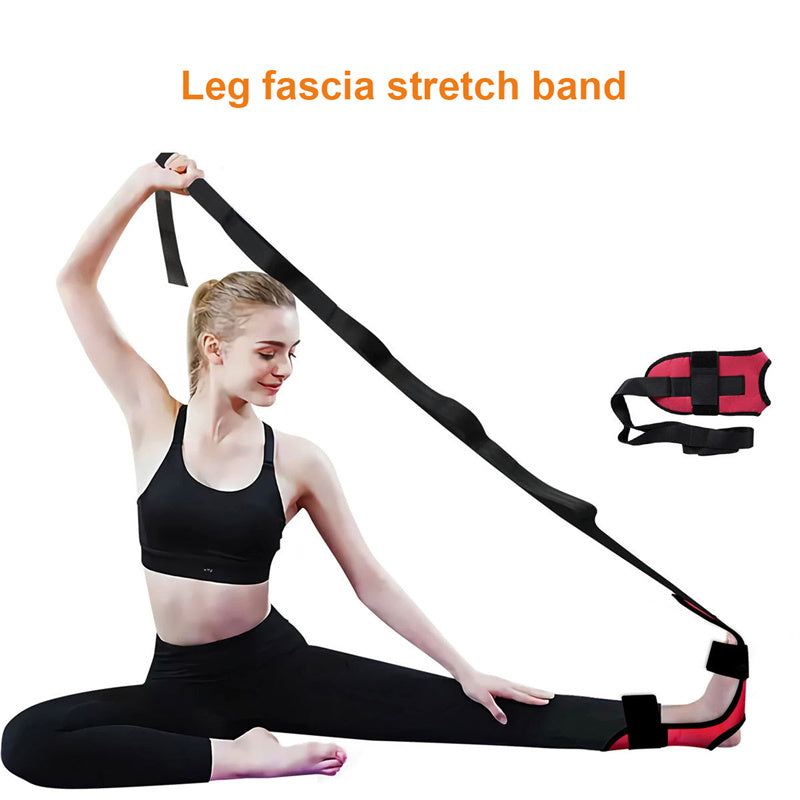 Foot Stretching Trainer Band, Fascia Stretcher Yoga Strap Belt, Leg and Foot Exerciser Accessories